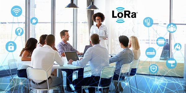 世界のスマートビルディングの変革を可能にするLoRa®デバイス