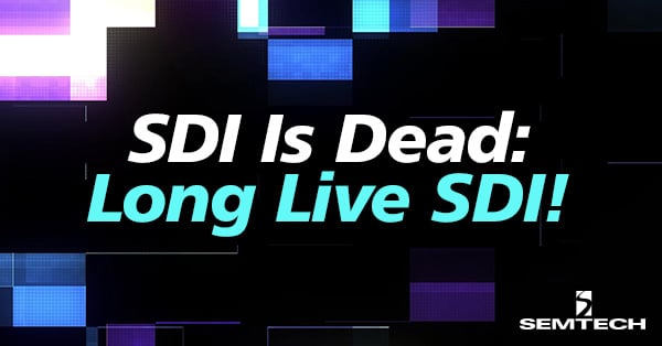SDI Is Dead: Long Live SDI!