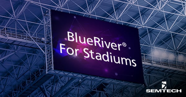 観客の歓声：スタジアムに導入されたBlueRiver
