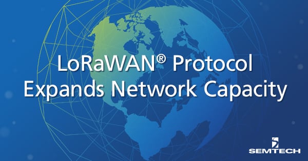 LoRaWAN® Protocol Expands Network Capacity with New Long Range – Frequency Hopping Spread Spectrum Technology