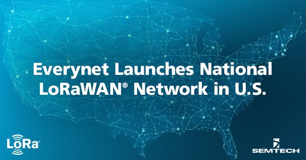 Everynetが米国でLoRaWAN全国ネットワークをスタート